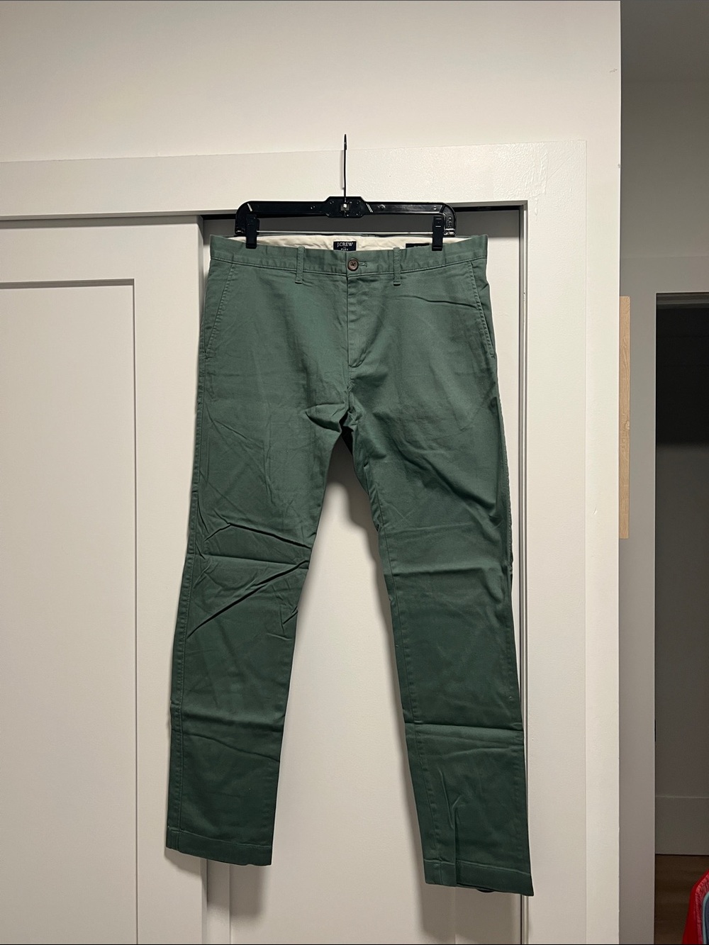 J. Crew Men’s Chino Pants in Forest Green